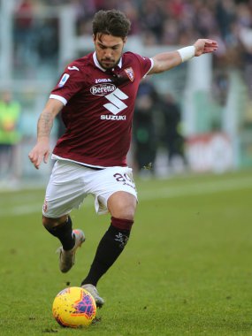 İtalyan Futbolu Serisi A Erkekler Şampiyonası Torino Bologna 'ya karşı