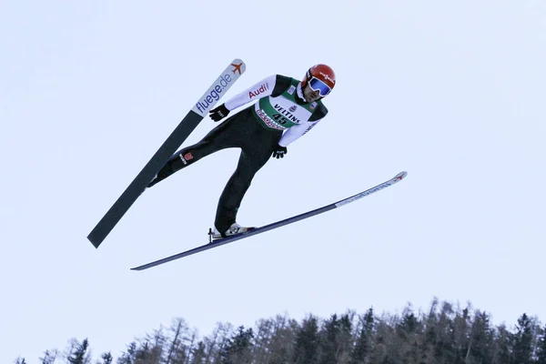 Copa do Mundo de Esqui Nórdico FIS - Combinado Nórdico — Fotografia de Stock