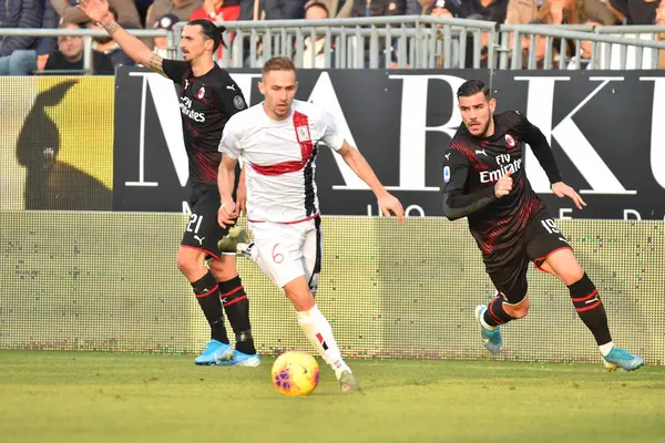 Italský fotbal Serie A Men Championship Cagliari vs Ac Milan — Stock fotografie