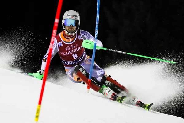 Mistrovství světa v klasickém lyžování - Slalom Men — Stock fotografie