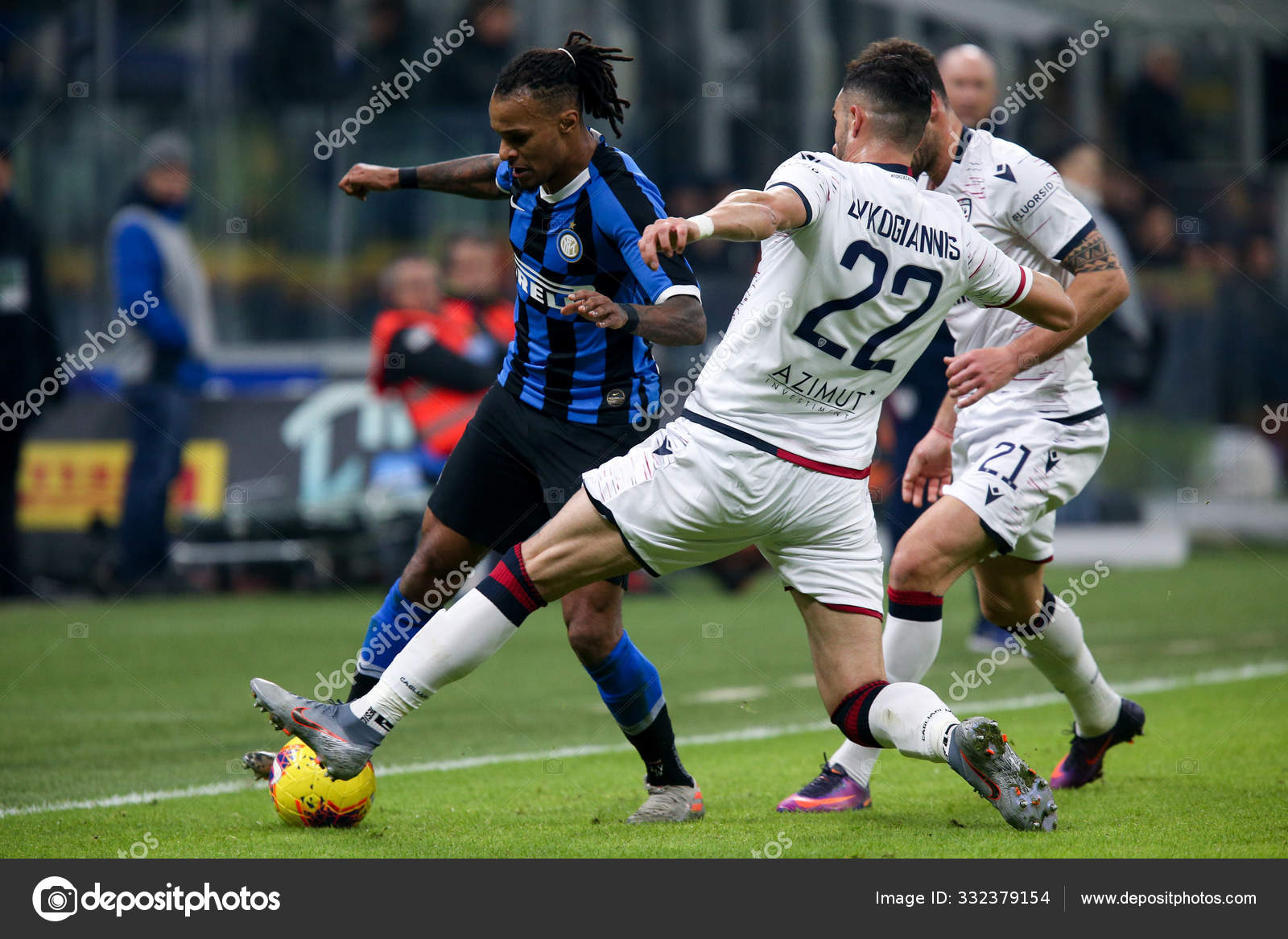 Genoa CFC Vs Cagliari Calcio Editorial Photography - Image of