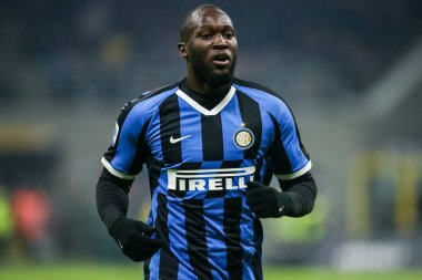 İtalyan Futbol Serisi A Erkekler Şampiyonası Inter Atalanta 'ya karşı