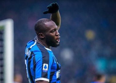 İtalyan Futbol Serisi A Erkekler Şampiyonası Inter Atalanta 'ya karşı