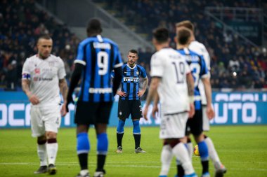 İtalya Tim Kupası Şampiyonası Cagliari 'ye karşı