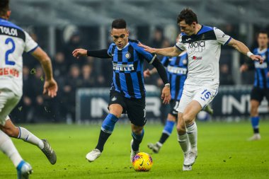 İtalyan Futbol Serisi A Erkekler Şampiyonası Inter Atalanta 'ya karşı