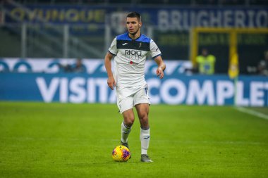 İtalyan Futbol Serisi A Erkekler Şampiyonası Inter Atalanta 'ya karşı