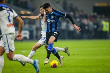 İtalyan Futbol Serisi A Erkekler Şampiyonası Inter Atalanta 'ya karşı