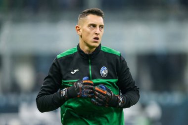 İtalyan Futbol Serisi A Erkekler Şampiyonası Inter Atalanta 'ya karşı