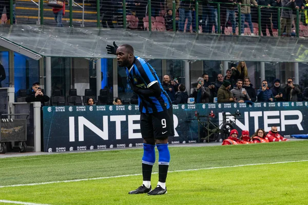 Italiaans Tim Cup kampioenschap Inter vs Cagliari — Stockfoto