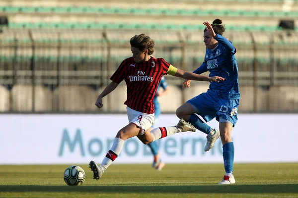 İtalyan Futbolu Serie A Women Championship Ac Milan - Empoli Ladies — Stok fotoğraf