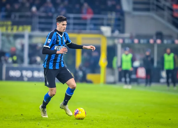 İtalyan Futbol Serisi A Erkekler Şampiyonası Inter Atalanta 'ya karşı
