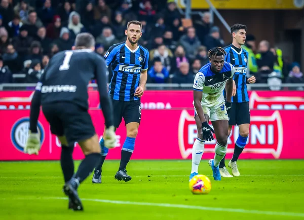 Fútbol Italiano Serie A Campeonato Masculino Inter vs Atalanta — Foto de Stock