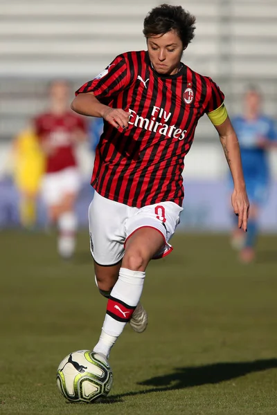 Campeonato Italiano de Futebol Série A Feminino AC Milan vs Empoli Ladies — Fotografia de Stock