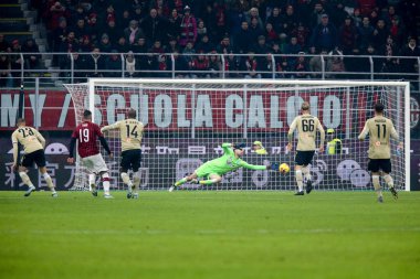 İtalya Tim Kupası 16. Raund - Ac Milan Spal 'e karşı