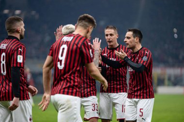 İtalya Tim Kupası 16. Raund - Ac Milan Spal 'e karşı