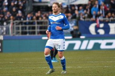 İtalyan Futbol Serisi A Erkekler Şampiyonası Brescia, Cagliari 'ye karşı
