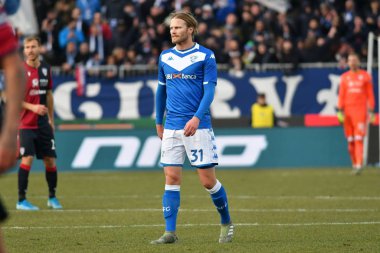 İtalyan Futbol Serisi A Erkekler Şampiyonası Brescia, Cagliari 'ye karşı
