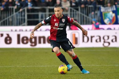 İtalyan Futbol Serisi A Erkekler Şampiyonası Brescia, Cagliari 'ye karşı