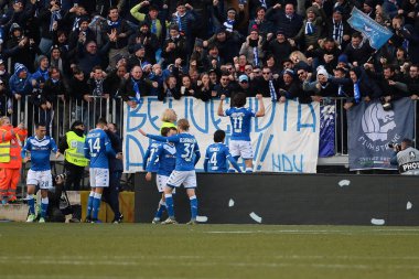 İtalyan Futbol Serisi A Erkekler Şampiyonası Brescia, Cagliari 'ye karşı