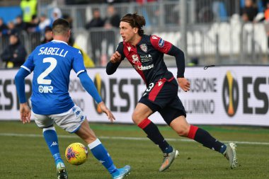 İtalyan Futbol Serisi A Erkekler Şampiyonası Brescia, Cagliari 'ye karşı