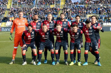 İtalyan Futbol Serisi A Erkekler Şampiyonası Brescia, Cagliari 'ye karşı