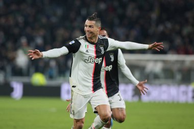 İtalyan Futbolu Serisi A Erkekler Şampiyonası Juventus Parma 'ya karşı