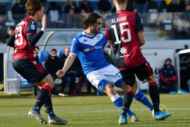 İtalyan Futbol Serisi A Erkekler Şampiyonası Brescia, Cagliari 'ye karşı