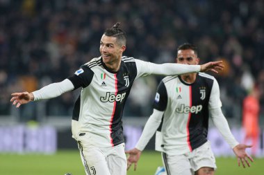 İtalyan Futbolu Serisi A Erkekler Şampiyonası Juventus Parma 'ya karşı