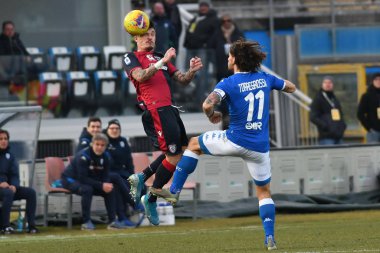 İtalyan Futbol Serisi A Erkekler Şampiyonası Brescia, Cagliari 'ye karşı