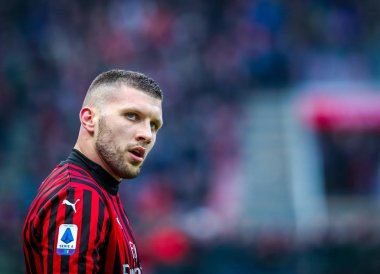 İtalyan Futbolu Serie A Men Şampiyonası Milan Udinese 'ye karşı