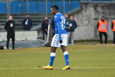 İtalyan Futbol Serisi A Erkekler Şampiyonası Brescia, Cagliari 'ye karşı