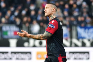 İtalyan Futbol Serisi A Erkekler Şampiyonası Brescia, Cagliari 'ye karşı
