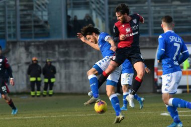 İtalyan Futbol Serisi A Erkekler Şampiyonası Brescia, Cagliari 'ye karşı