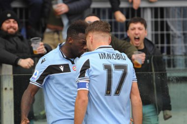 İtalyan Futbolu Serisi A Erkekler Şampiyonası Lazio Sampdoria 'ya karşı 