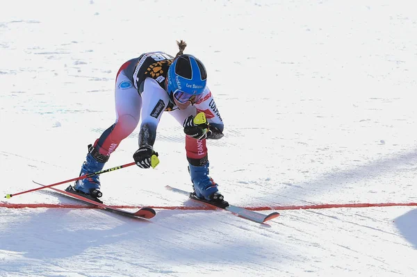 Coppa del mondo di sci SKY - Parallel Giant Slalom Donne — Foto Stock