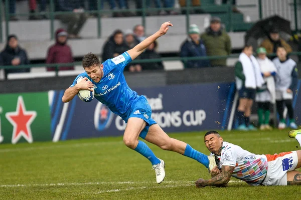 Rugby Heineken Champions Cup Benetton Treviso vs Leinster Rugby — Stockfoto
