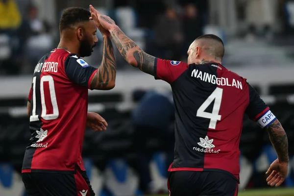 İtalyan Futbol Serisi A Erkekler Şampiyonası Brescia, Cagliari 'ye karşı