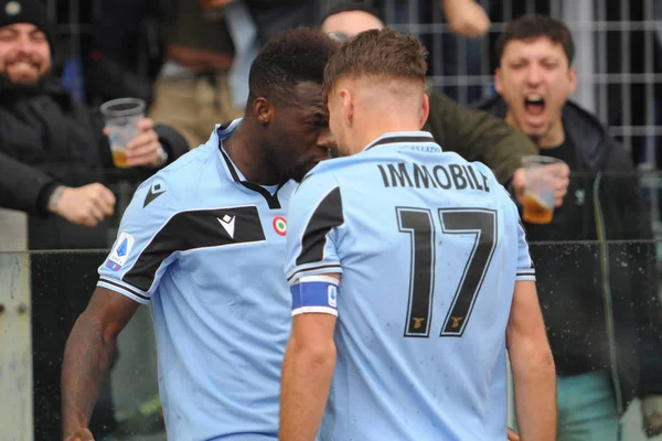 İtalyan Futbolu Serisi A Erkekler Şampiyonası Lazio Sampdoria 'ya karşı 