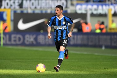 İtalyan Serie A futbol maçı Fc Internazionale - Cagliari Calcio