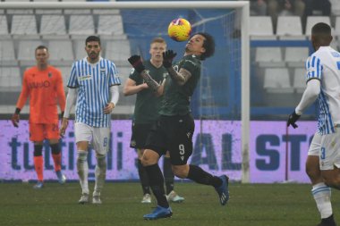 İtalyan Serisi A futbol maçı Spal Bologna 'ya karşı