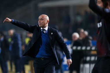 İtalyan Futbolu Serisi A Erkekler Şampiyonası Brescia Milan 'a karşı