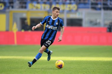 İtalyan Serie A futbol maçı Fc Internazionale - Cagliari Calcio