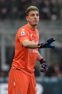 İtalyan Serie A futbol maçı Fc Internazionale - Cagliari Calcio