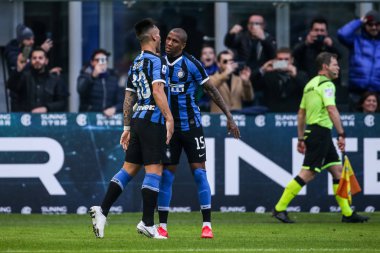 İtalyan Serie A futbol maçı Fc Internazionale - Cagliari Calcio