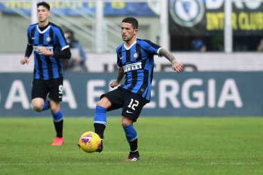 İtalyan Serie A futbol maçı Fc Internazionale - Cagliari Calcio