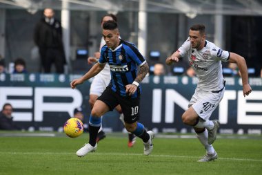 İtalyan Serie A futbol maçı Fc Internazionale - Cagliari Calcio