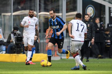İtalyan Serie A futbol maçı Fc Internazionale - Cagliari Calcio