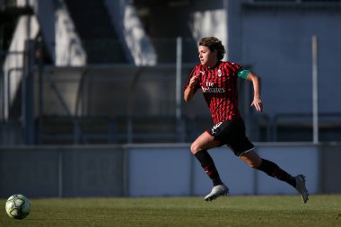 İtalyan Futbolu Serisi A Kadınlar Şampiyonası Ac Milan Roman Kadınlara Karşı