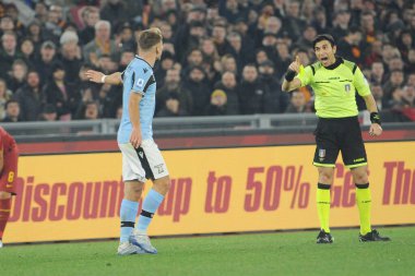 Roma, Ss Lazio 'ya karşı İtalya Serie A futbol karşılaşması