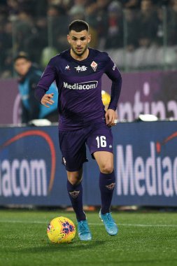 İtalyan Serisi A futbol maçı Acf Fiorentina Cenova Cfc 'ye karşı